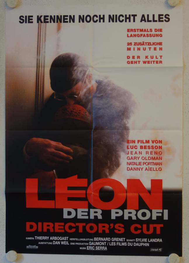Leon: Der Profi - Directors Cut originales deutsches Filmplakat (R96)